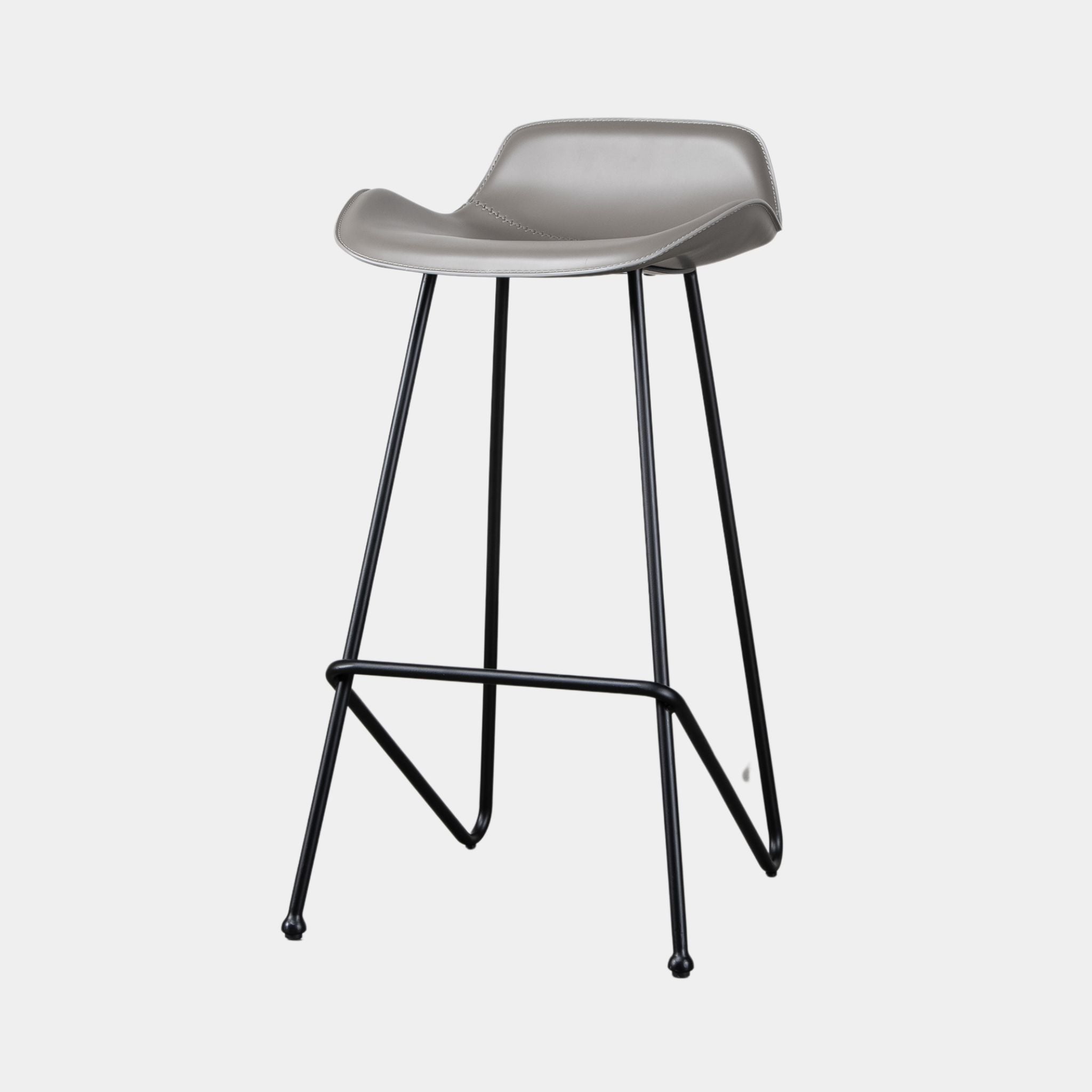 Oliver Leather Bar Stool