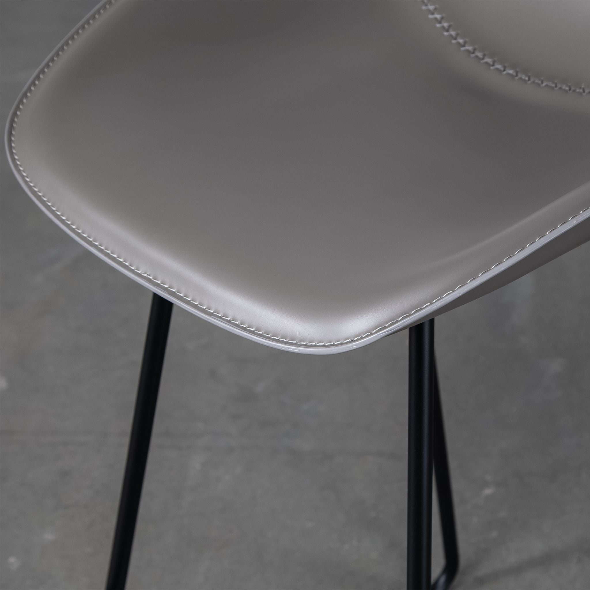 Oliver Leather Bar Stool