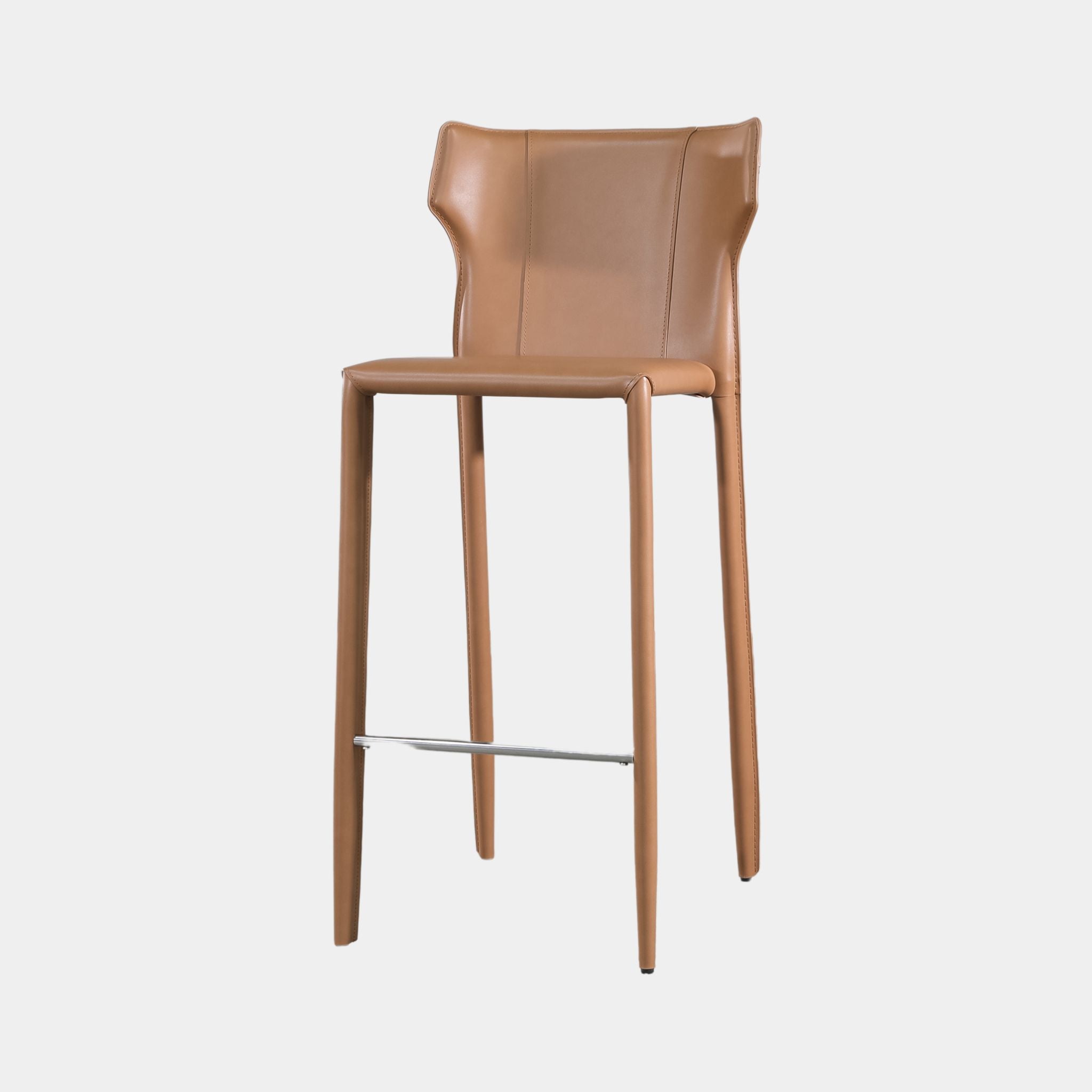 Elijah Leather Bar Stool