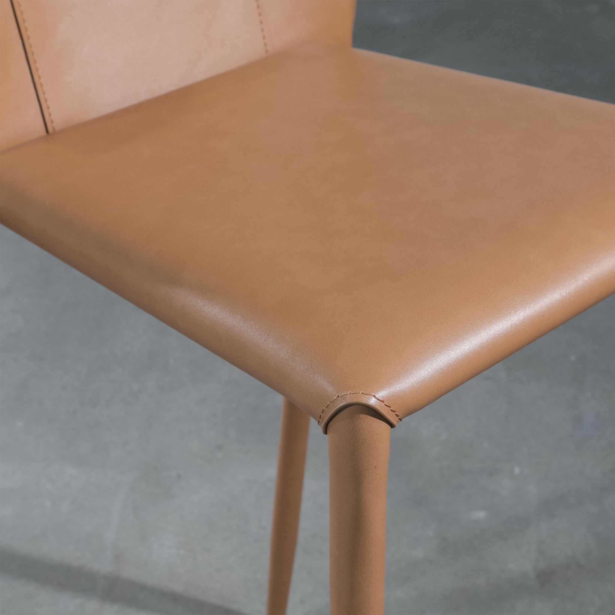 Elijah Leather Bar Stool