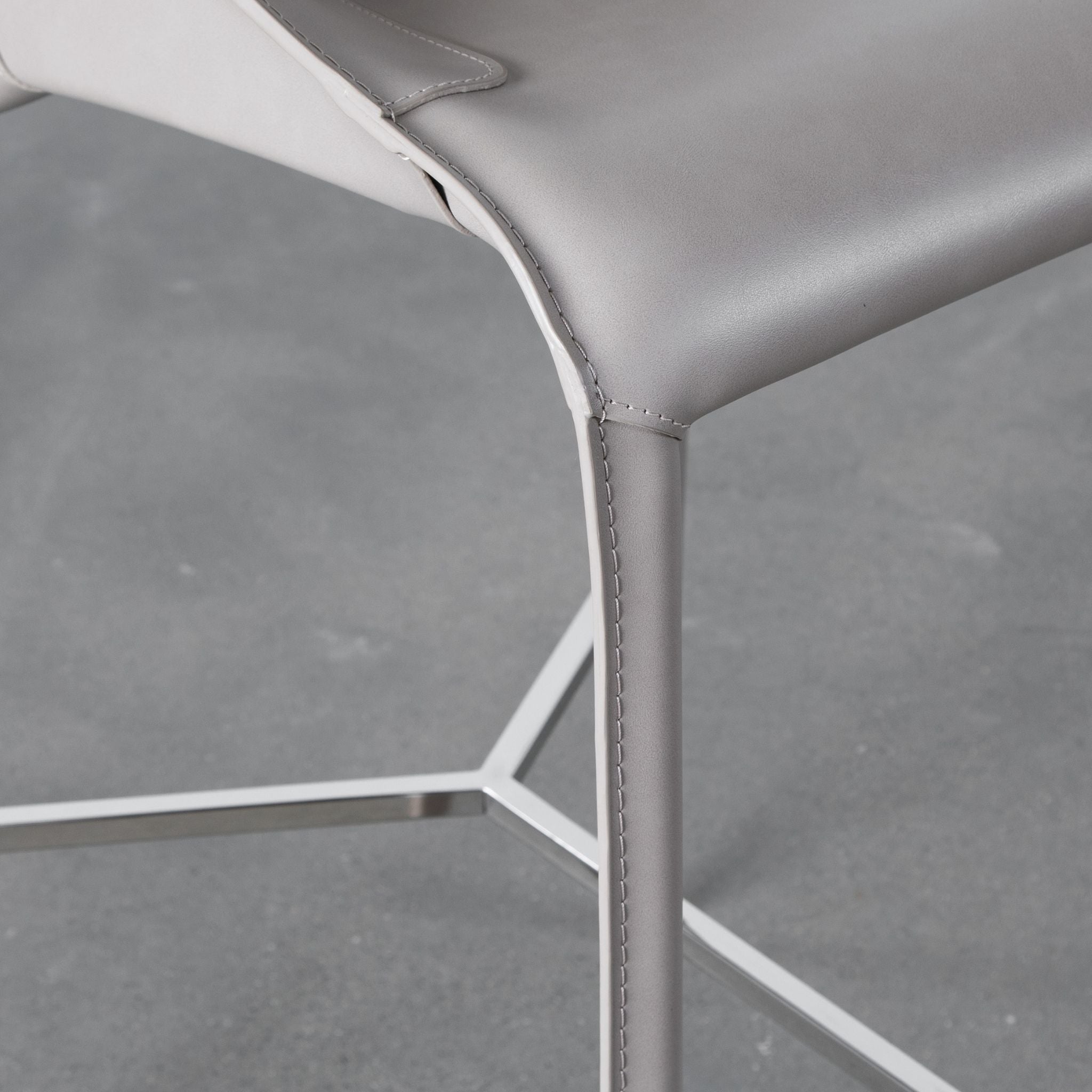 Theo Leather Bar Stool