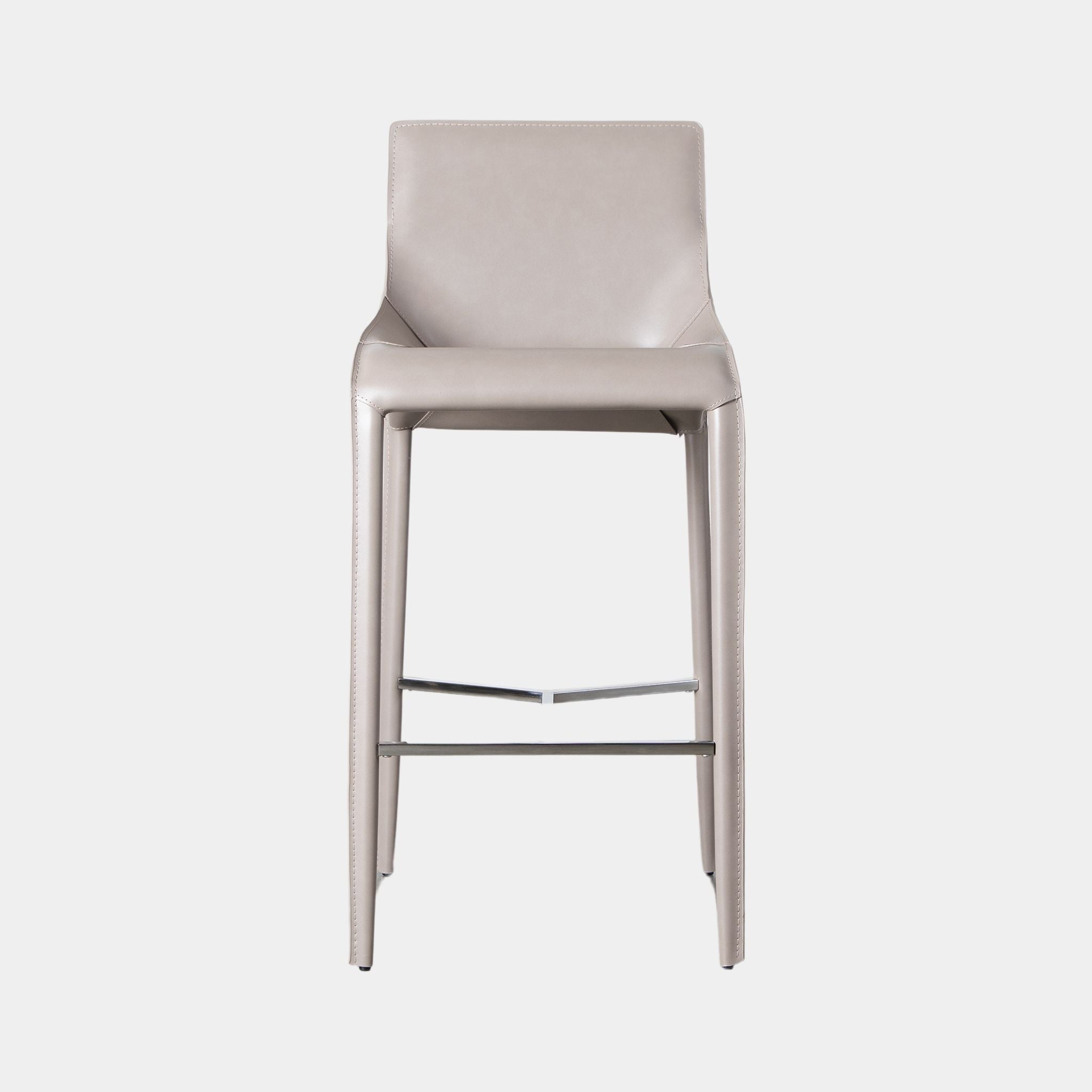 Theo Leather Bar Stool