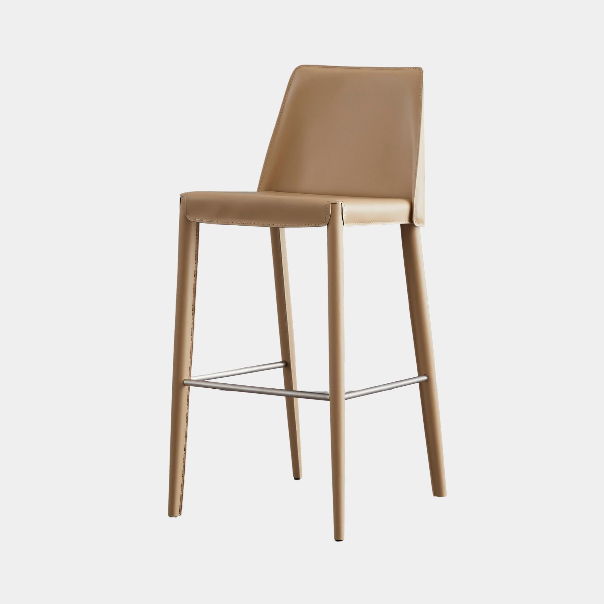 Henry Leather Bar Stool