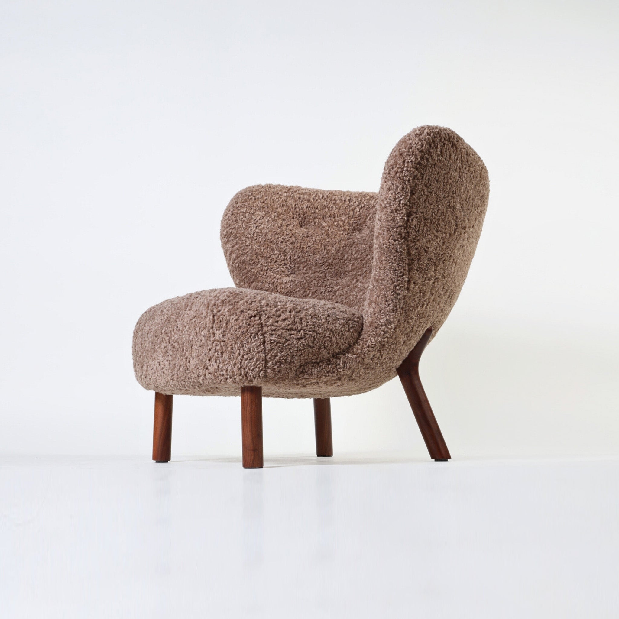 Agnes Wool Armchair - Premium | The Feelter