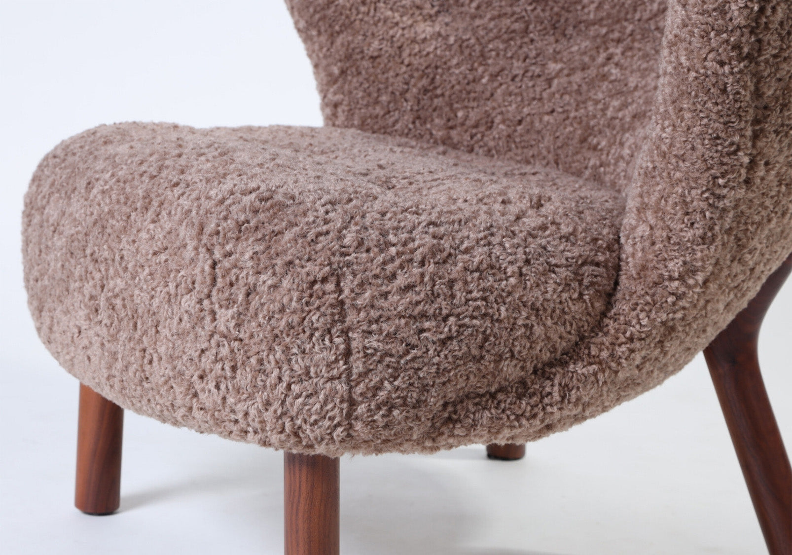 Agnes Wool Armchair - Premium | The Feelter