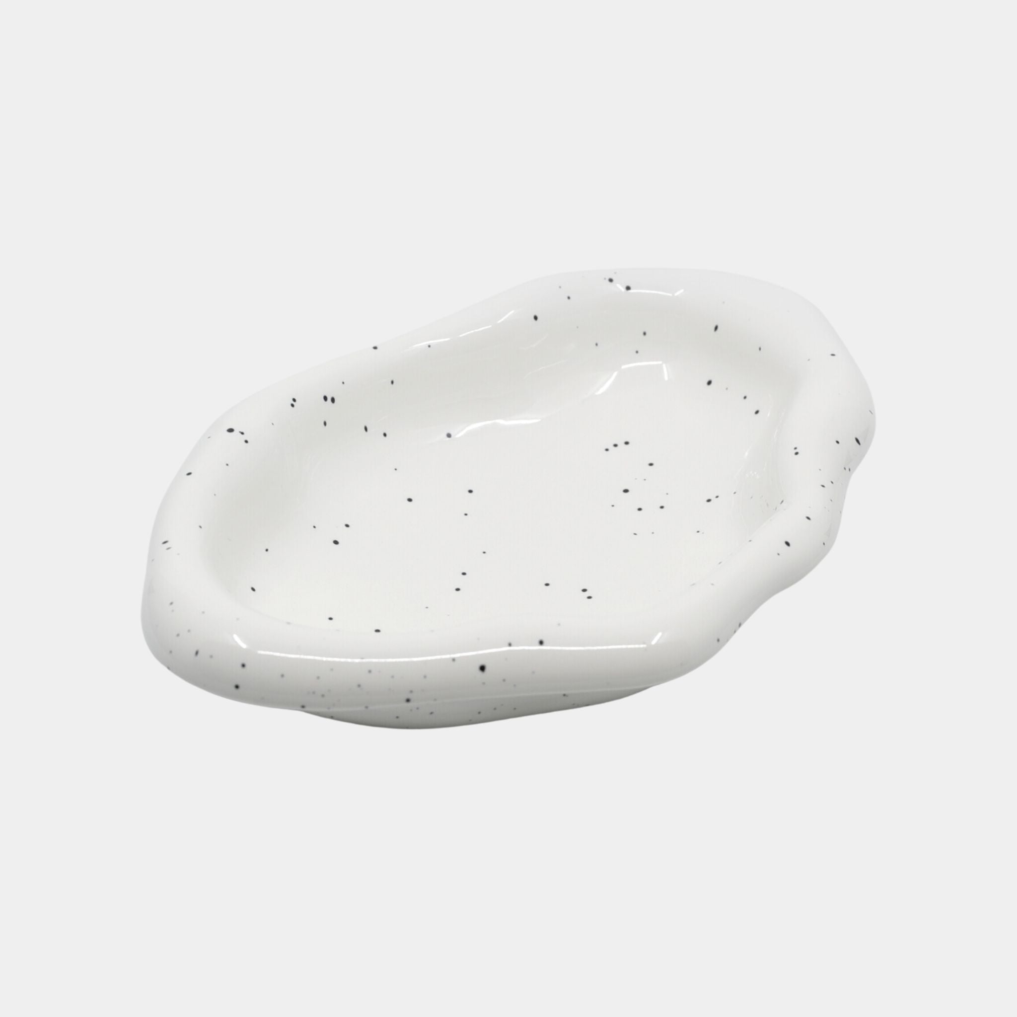 Warbled Ceramic - Large Speckled Bowl