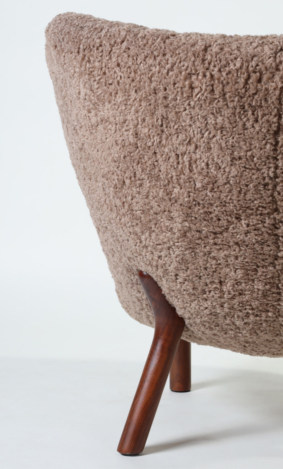 Agnes Wool Armchair - Premium | The Feelter