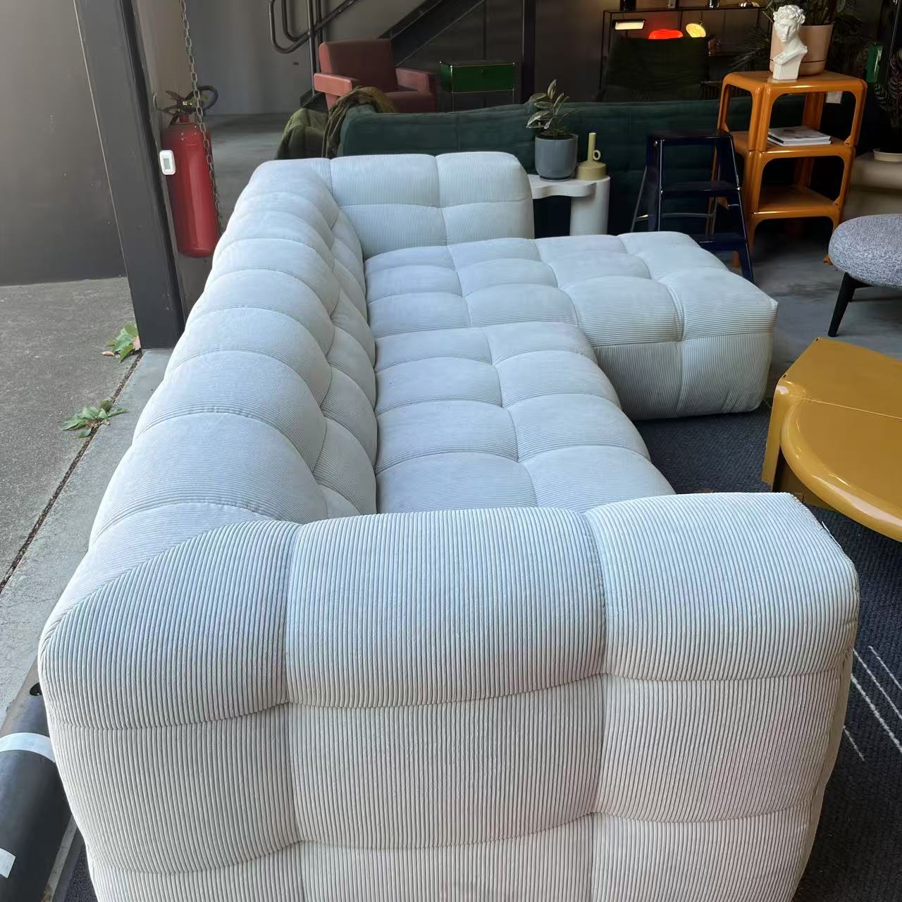 4 Seater Marshmallow Sofa with Chaise | Clearance