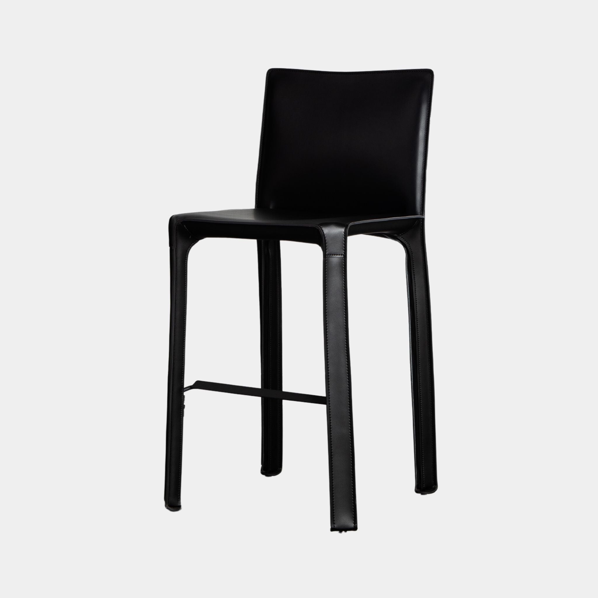 Noah Leather Bar Stool