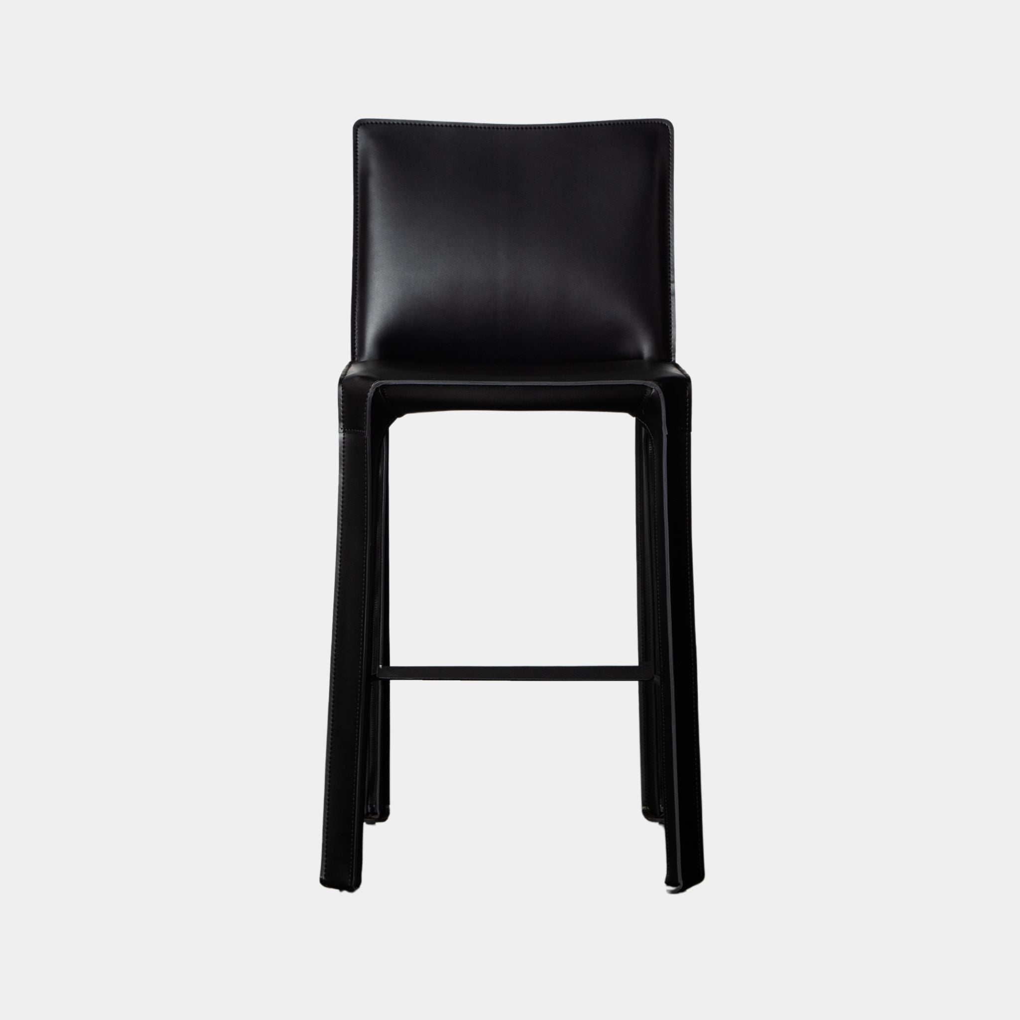 Noah Leather Bar Stool