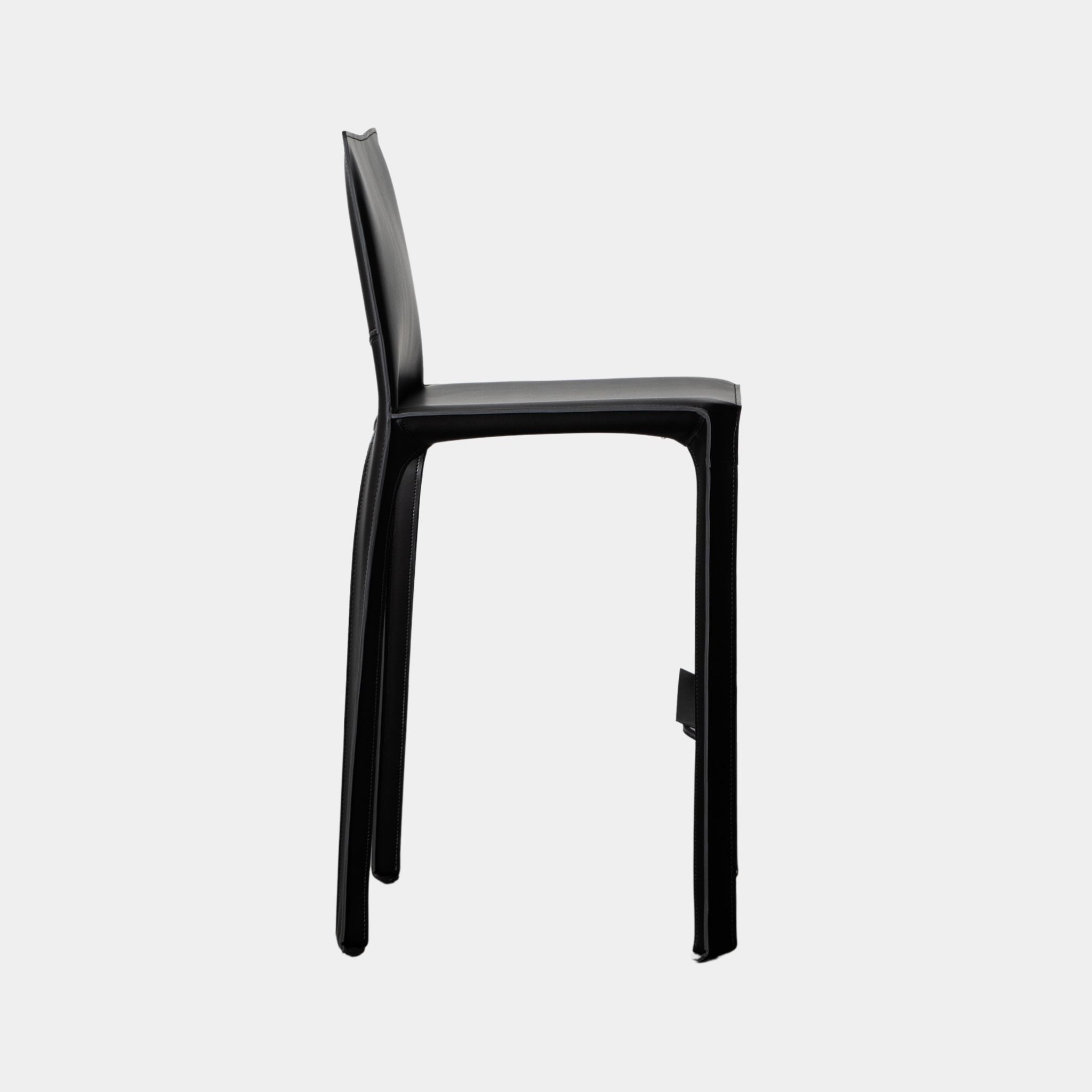 Noah Leather Bar Stool