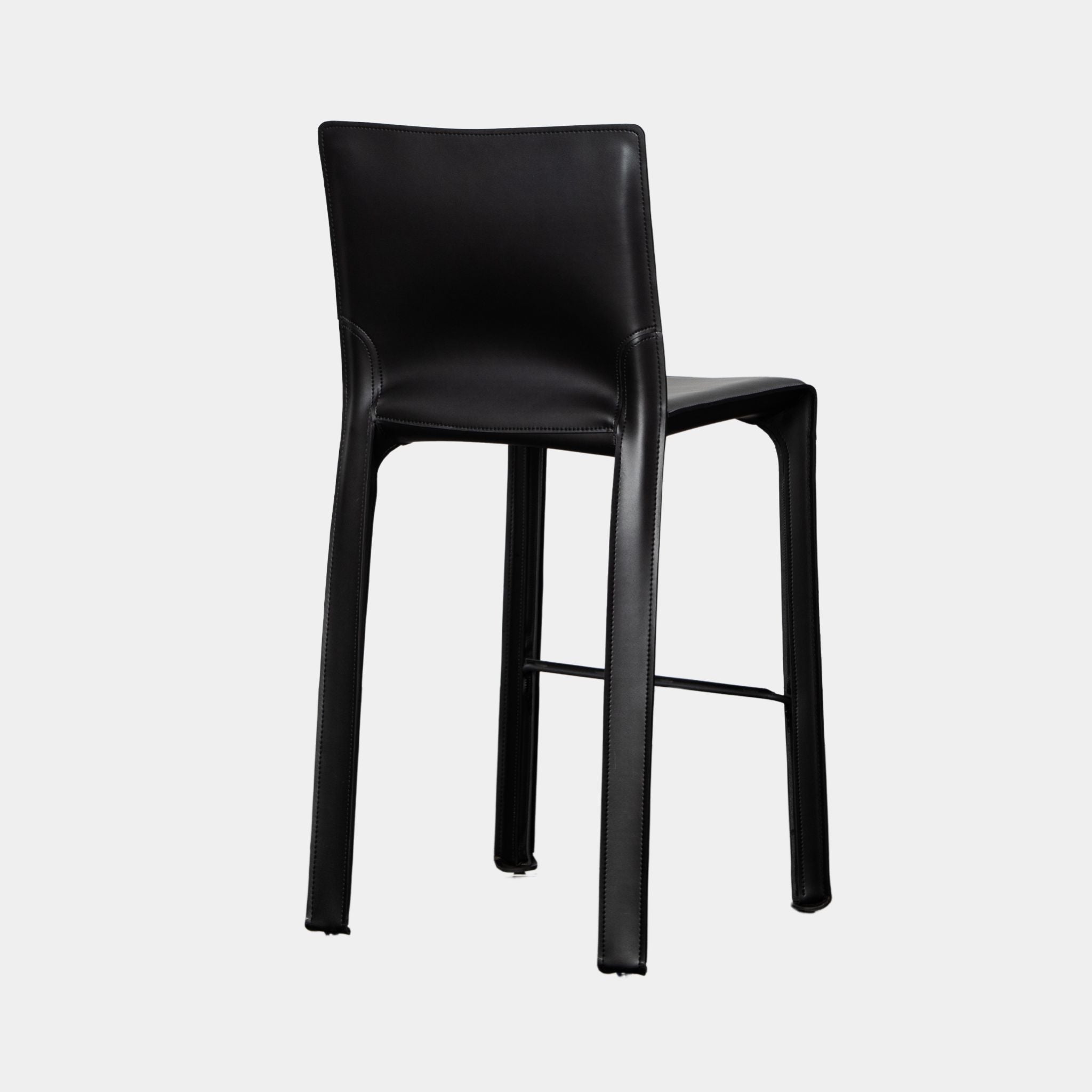 Noah Leather Bar Stool