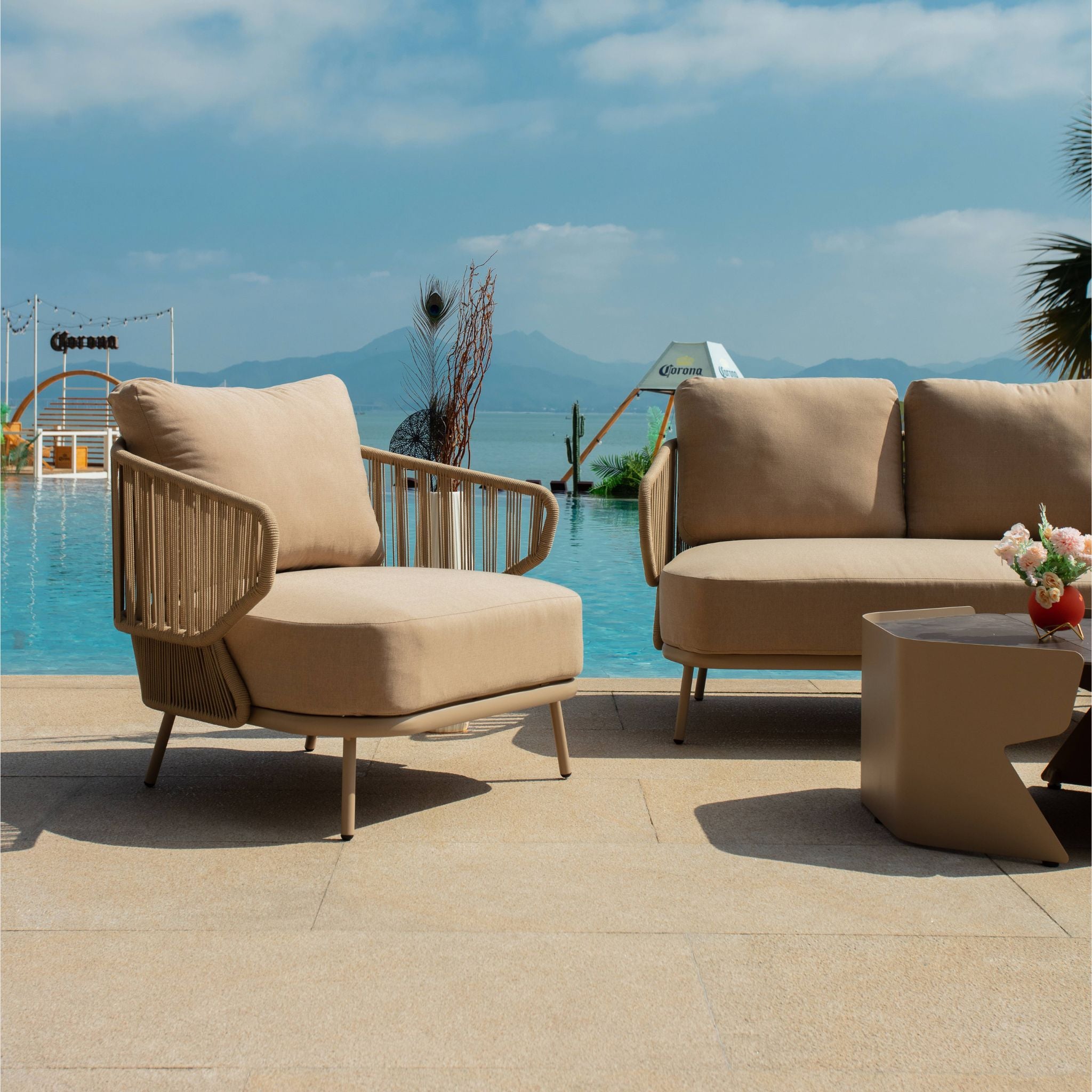 Embrace Series | Outdoor Lounge Set | Clearance