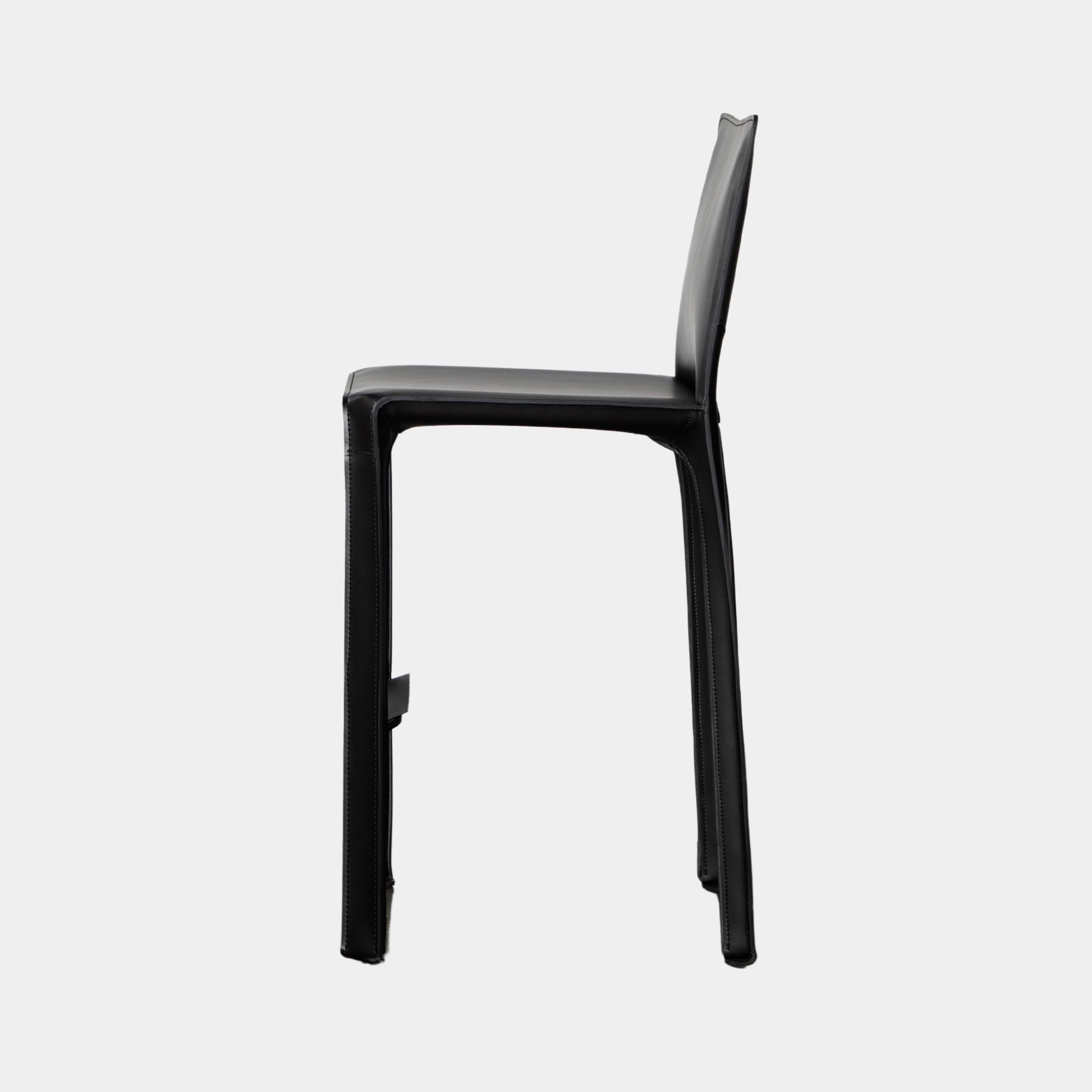 Noah Leather Bar Stool