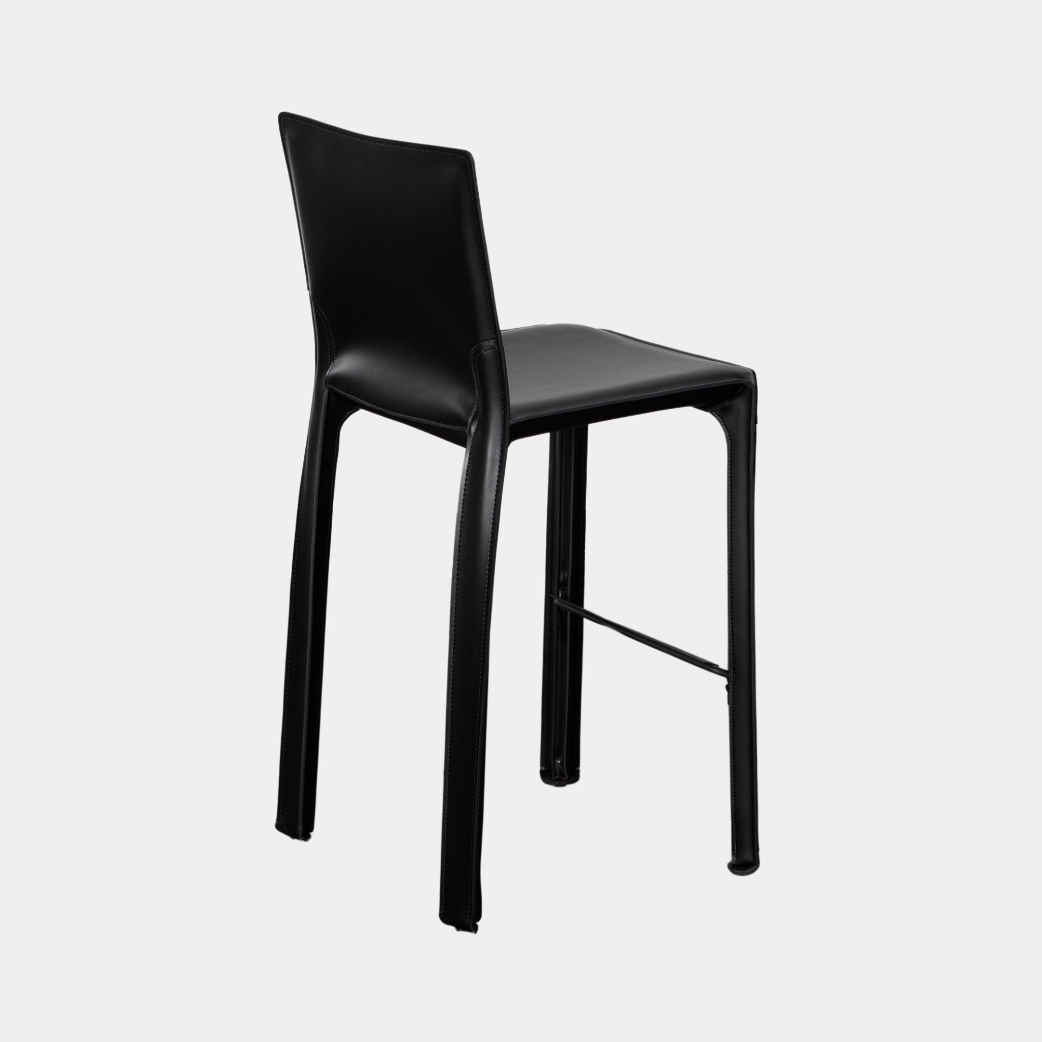 Noah Leather Bar Stool