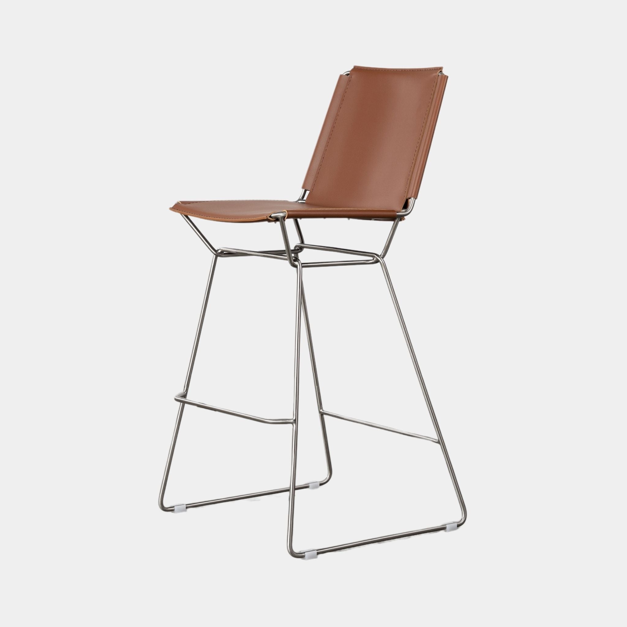 Braedan Leather Bar Stool