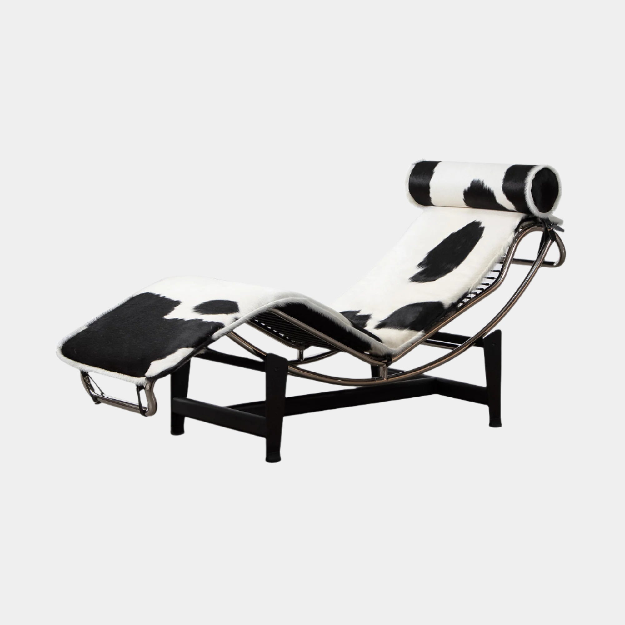 Bauhaus Cowhide Chaise Lounge