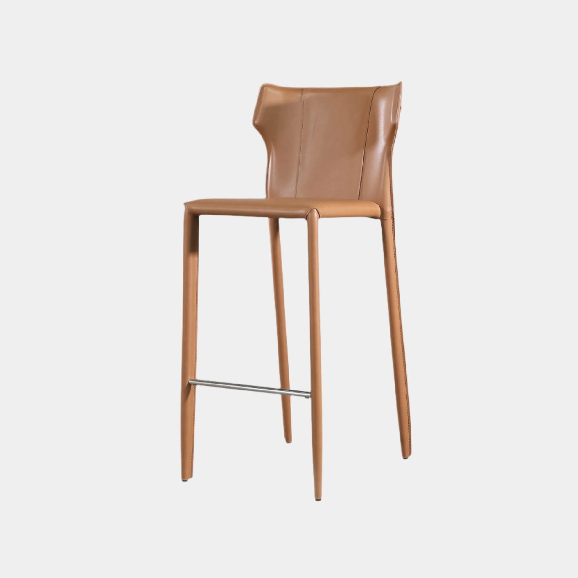 Elijah Leather Bar Stool