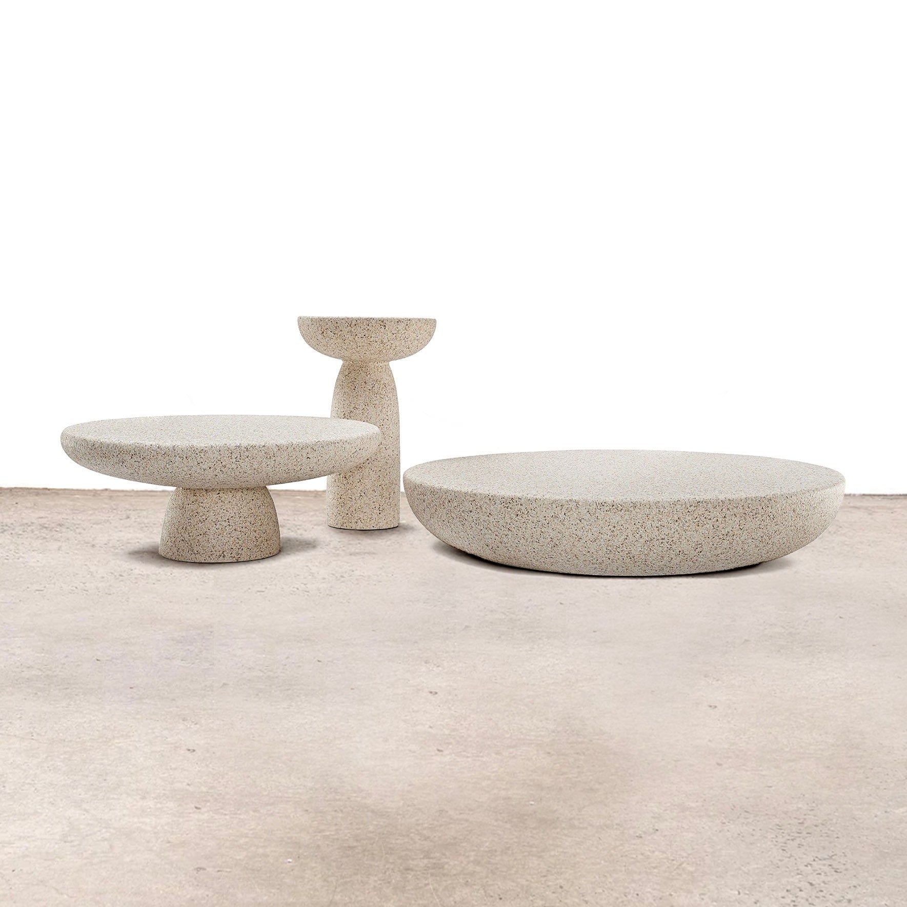 Sand Series | Round Outdoor Coffee Table